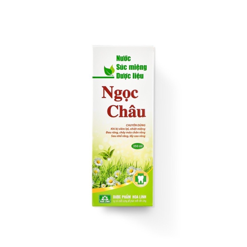 Nước Súc Miệng Dược Liệu Ngọc Châu 350ml