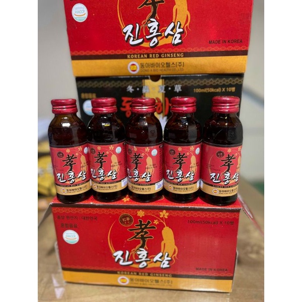 Nước hồng sâm/ Nhung Hươu/ Đông Trùng hạ thảo Đông A Bio