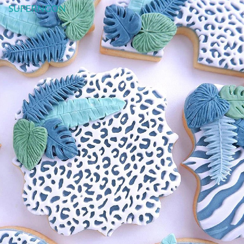 Khuôn Silicone Tạo Hình Chiếc Lá Trang Trí Bánh