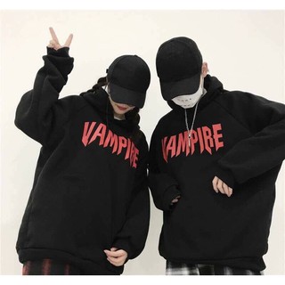 Mẫu áo hoodie nỉ vampire