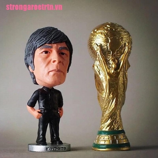 [well] Quà lưu niệm quạt 7cm Cúp bóng đá Nhựa Replica Tro