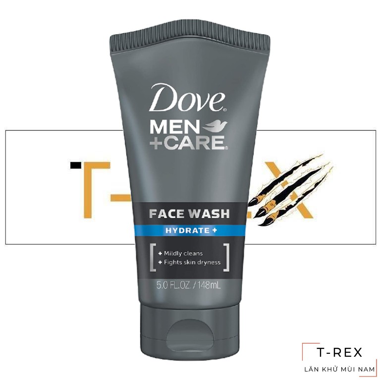 [FREESHIP-HÀNG AUTH] SỮA RỬA MẶT DOVE MEN CARE HYDRATE FACE WASH