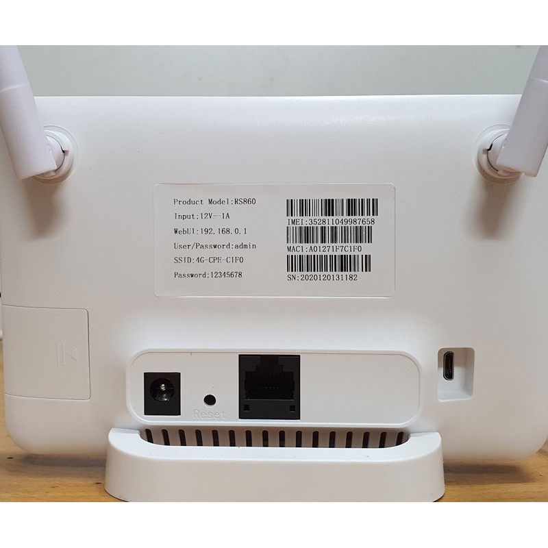 Bộ Phát Wifi 3G 4G CPE RS860 – 150Mbps – Kết nối 32 user -Hỗ Trợ 1 Cổng LAN/WAN | BigBuy360 - bigbuy360.vn