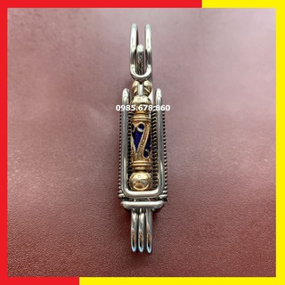 Móc khoá inox ô tô, xe máy thủ công tím Cao Cấp - Inox không gỉ 304