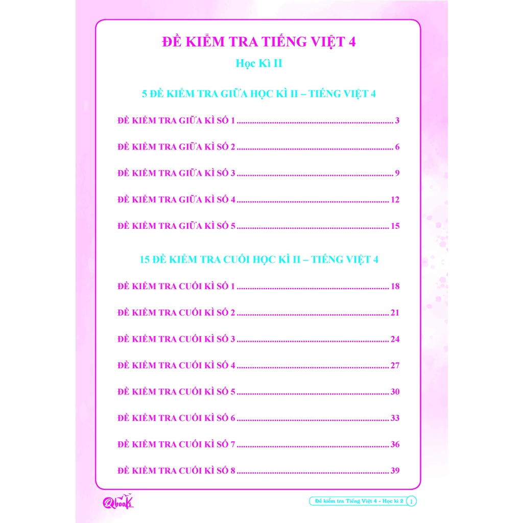 Sách – Combo Đề kiểm tra Toán và Tiếng Việt 4 Kì 2 (2 quyển)