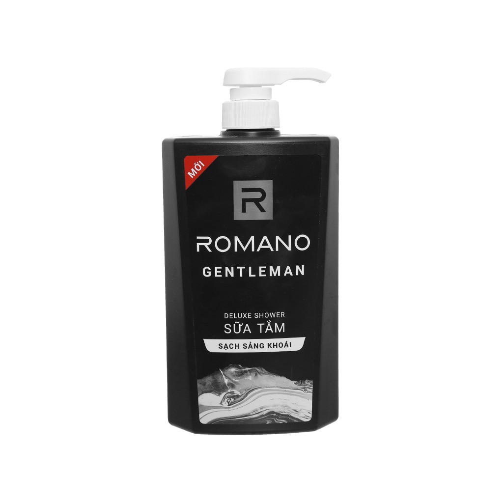 Sữa tắm nước hoa Romano Gentleman sạch sảng khoái 650g