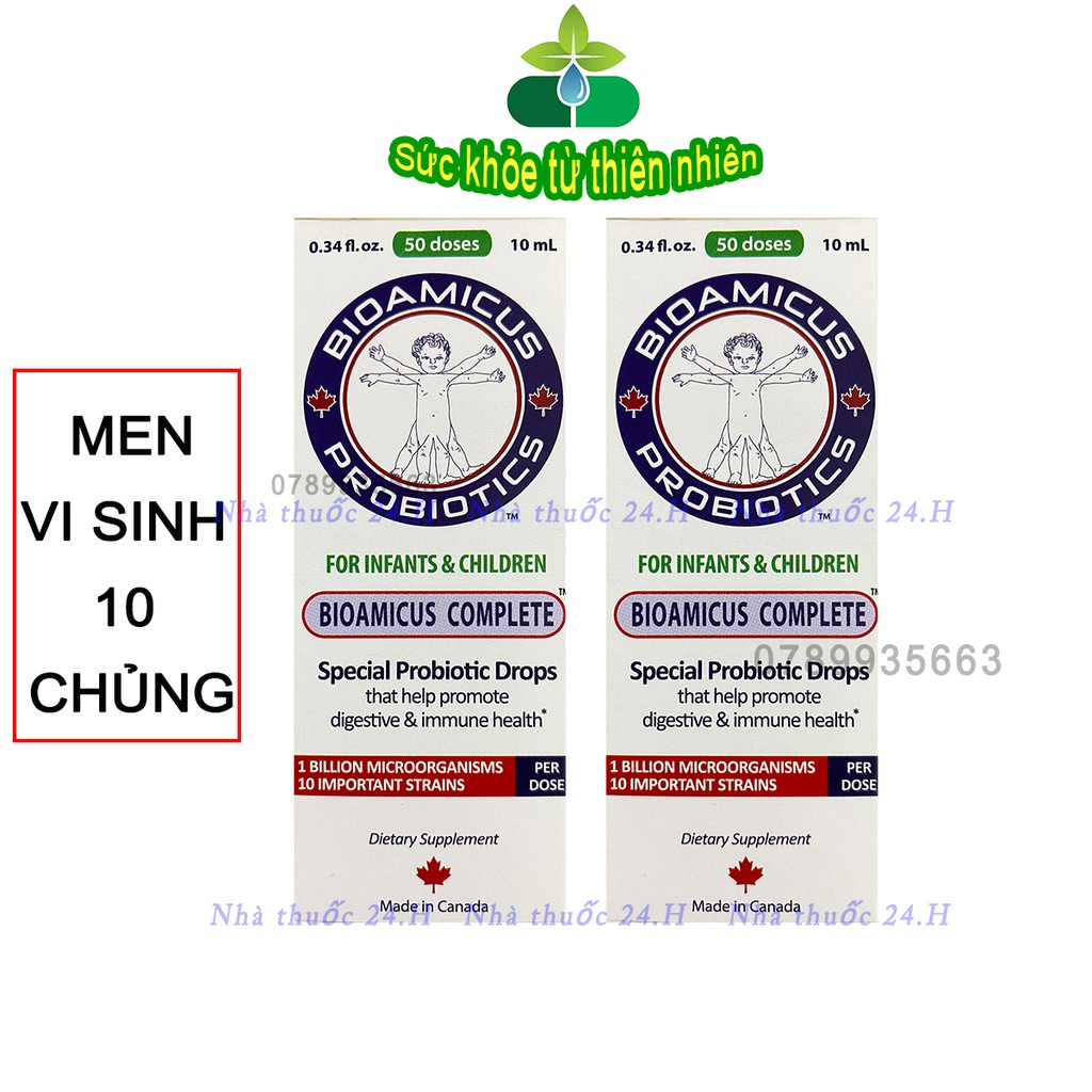 ✅ Men vi sinh 10 chủng Bioamicus Complete { Chính hãng }