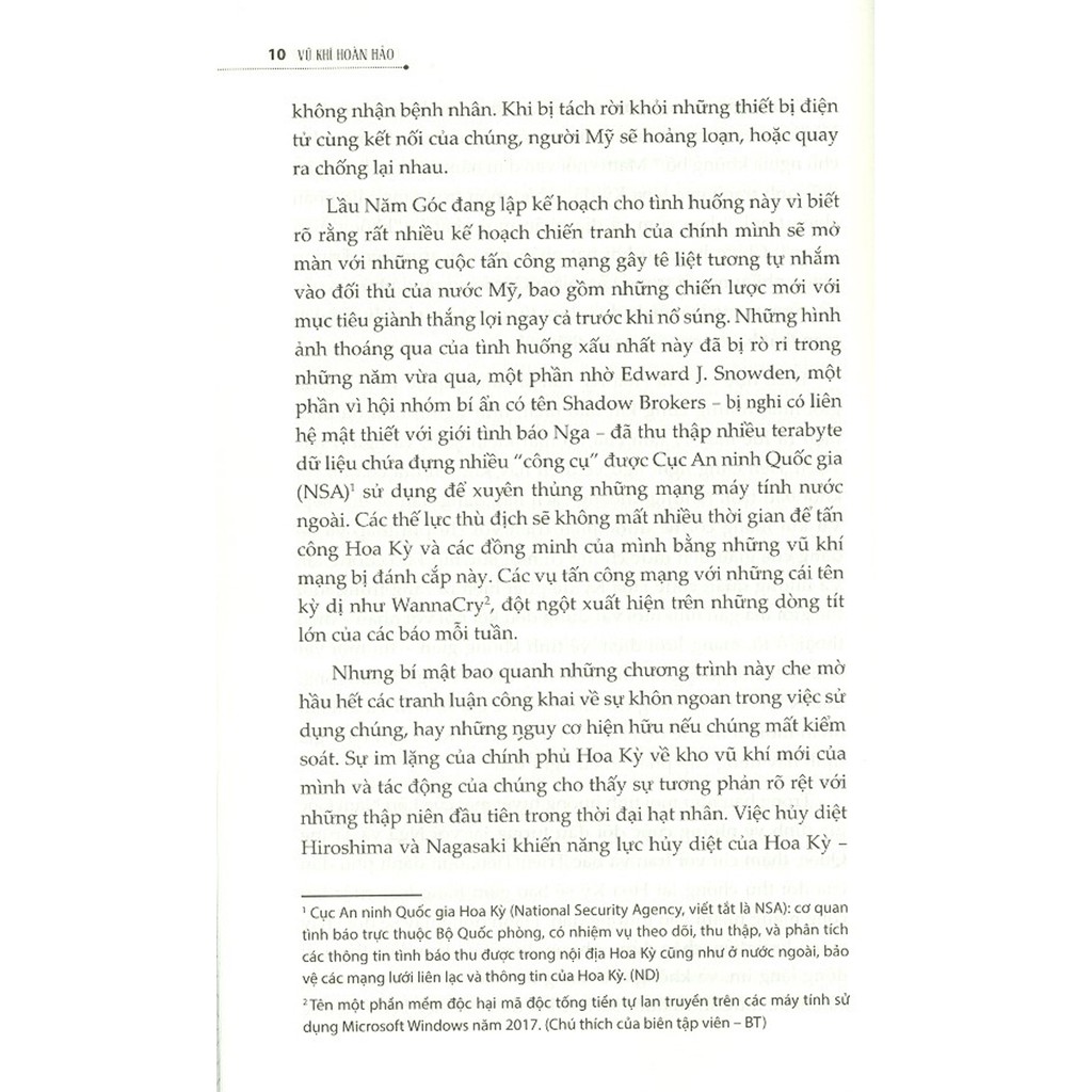 Sách - Vũ Khí Hoàn Hảo - Chiến Tranh, Sự Phá Hoại Và Nỗi Sợ Trong Kỷ Nguyên Mạng | BigBuy360 - bigbuy360.vn