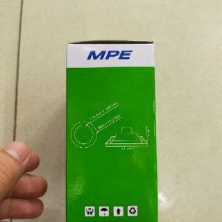 Âm trần MPE d90-9w,đèn led âm trần MPE chính hãng 9w