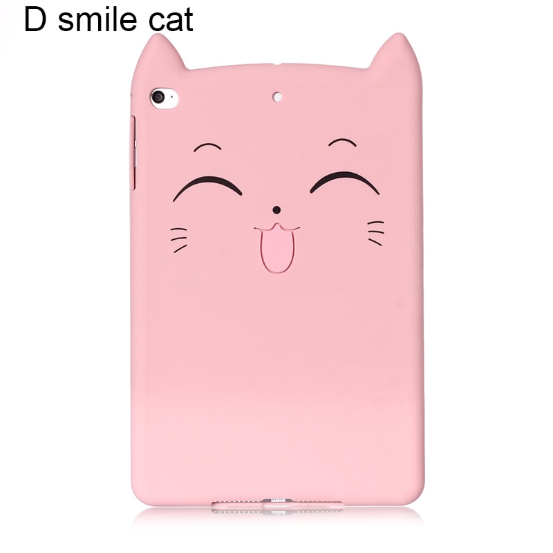 Ốp bảo vệ máy tính bảng silicone họa tiết mèo hoạt hình dễ thương cho iPad Air 2 Air2 iPad 9.7 2017 2018 | BigBuy360 - bigbuy360.vn
