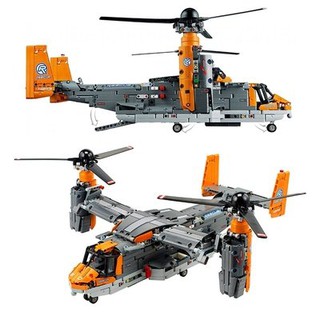 （CÓ SẴN）Đồ chơi lắp ráp mô hinh máy bay 61113 Máy bay vận tải trực thăng Bell-Boeing V-22 Osprey 42113