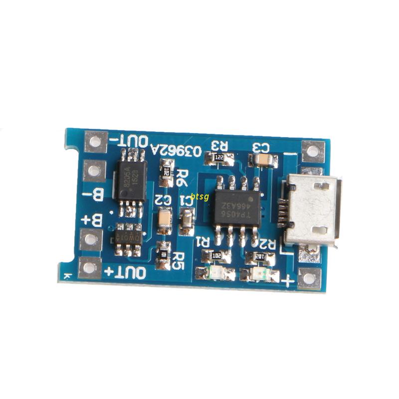 Mô Đun Sạc Pin Lithium 18650 5V 1A USB 18650 Chuyên Dụng