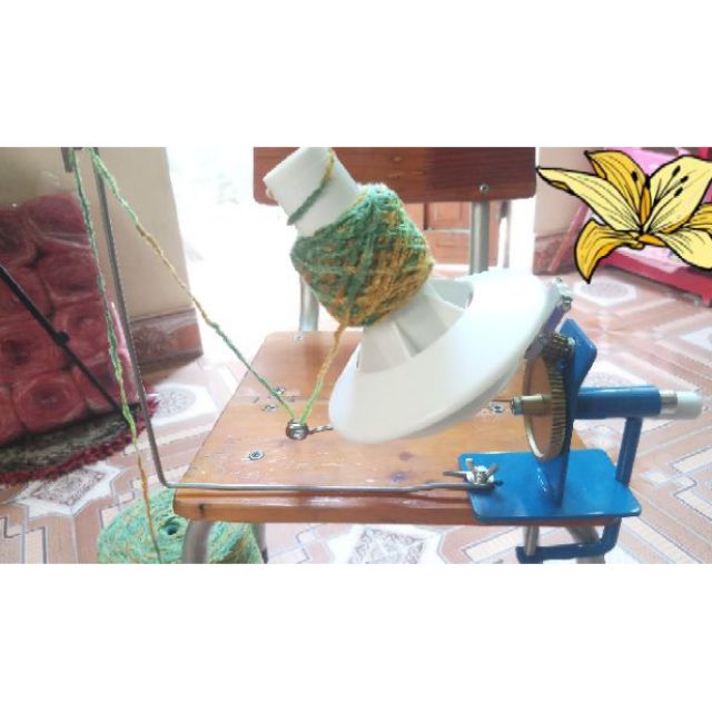 Máy quay len bằng sắt