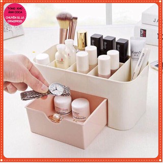 Hộp Đựng Mỹ Phẩm Khay Đựng Đồ Đa Năng Nhựa 22x10x11cm