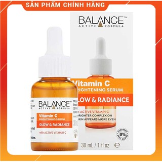 [ FREESHIP ] Tinh Chất Làm Sáng Da Balance Vitamin C Brightening Serum Glow & Radiance 30ml