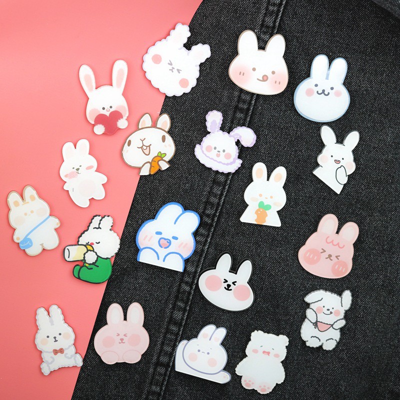 [HH8]Huy Hiệu Cài Balo, Pin Cài Túi Xách, Quần Áo Cartoon Badge Cute Nhật Bản