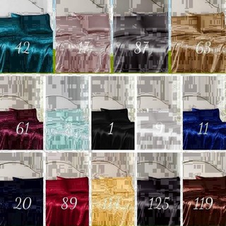 Bộ 4 Món Ga Gối Phi Lụa Lan Pham Bedding Lụa Mát Mịn - Hồng Phấn