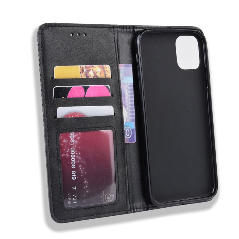 Bao da dạng ví iPhone 13 Pro Max, 13, 13 Pro, iphone 13 Mini có nắp gập, ngăn đựng thẻ ATM tiền tiện lợi