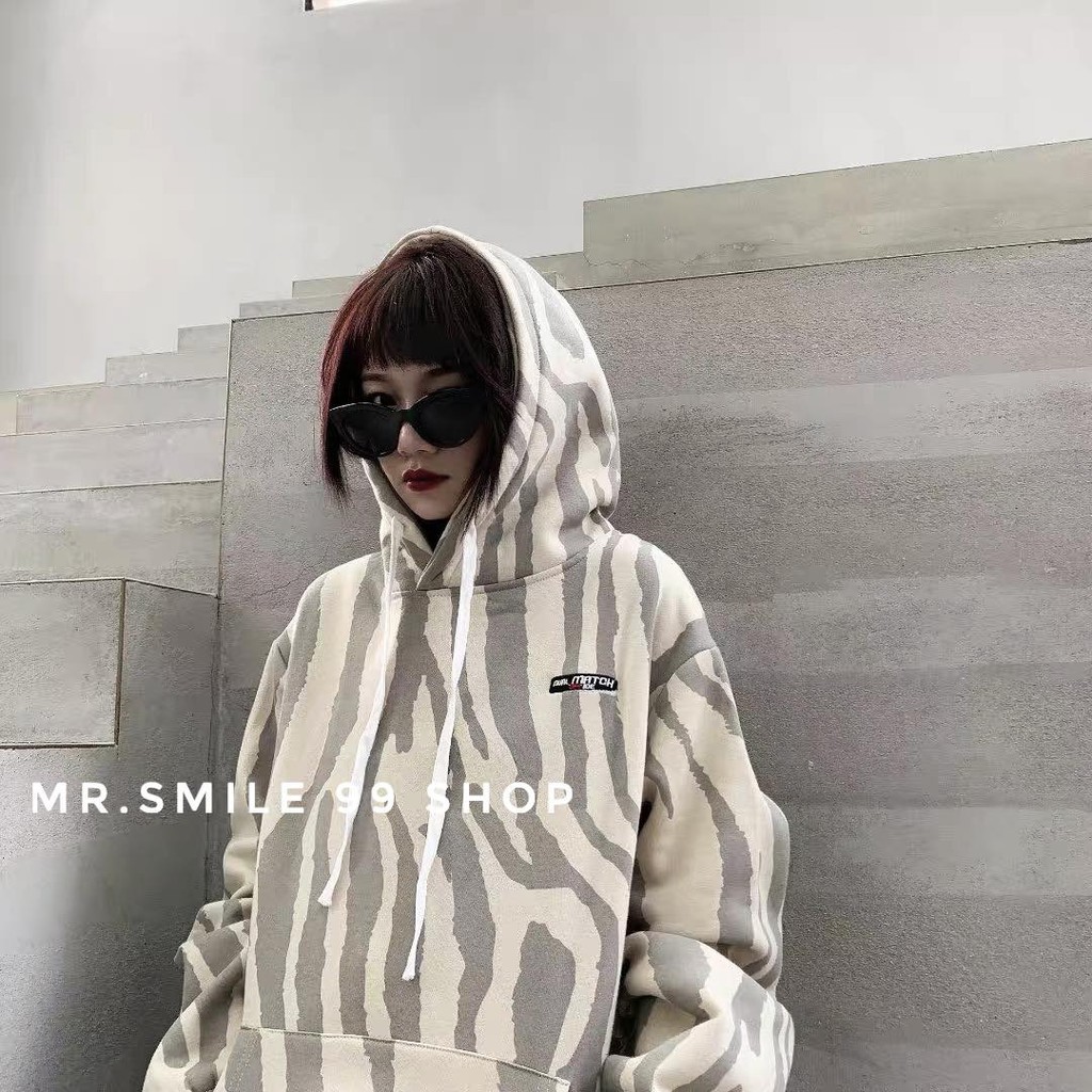 Áo Hoodie Nam Nữ hoodie Unisex  oversize form rộng nam nữ unisex phong cách ulzzang hàn quốc Mr Smile 99 Shop