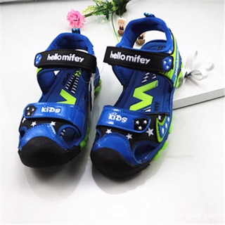 Giày sandal bé trai siêu nhân trứng muối