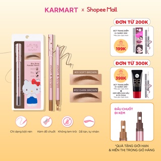 Chì kẻ mày lâu trôi Hello Kitty Cathy Doll Blur Brow Powder Pencil 0.37g