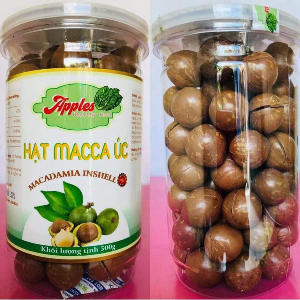 Hạt Macca Úc (còn vỏ và tách vỏ) 500gr