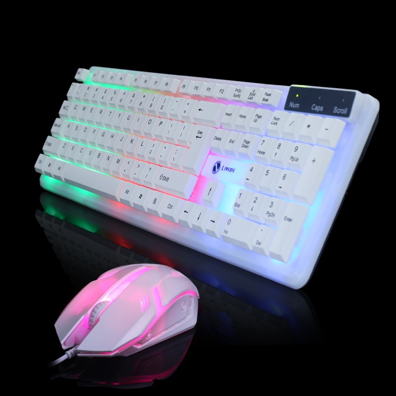 Bộ bàn phím và chuột LIMEIDE T11/G21B Game Led 7 màu | WebRaoVat - webraovat.net.vn