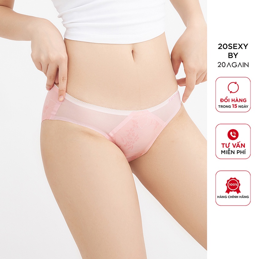 Quần lót phối ren 2 bên 20SEXY BY 20AGAIN QUA0072 thanh lịch, thoáng mát