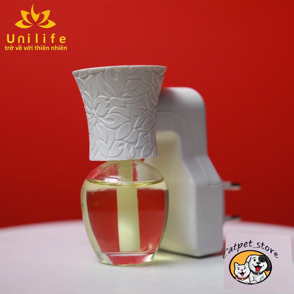 Máy xông tinh dầu Unilife [ TẶNG TINH DẦU HƯƠNG TRÀ XANH 30ml ] Chính hãng BH 12 Tháng - Khử mùi hôi chó mèo