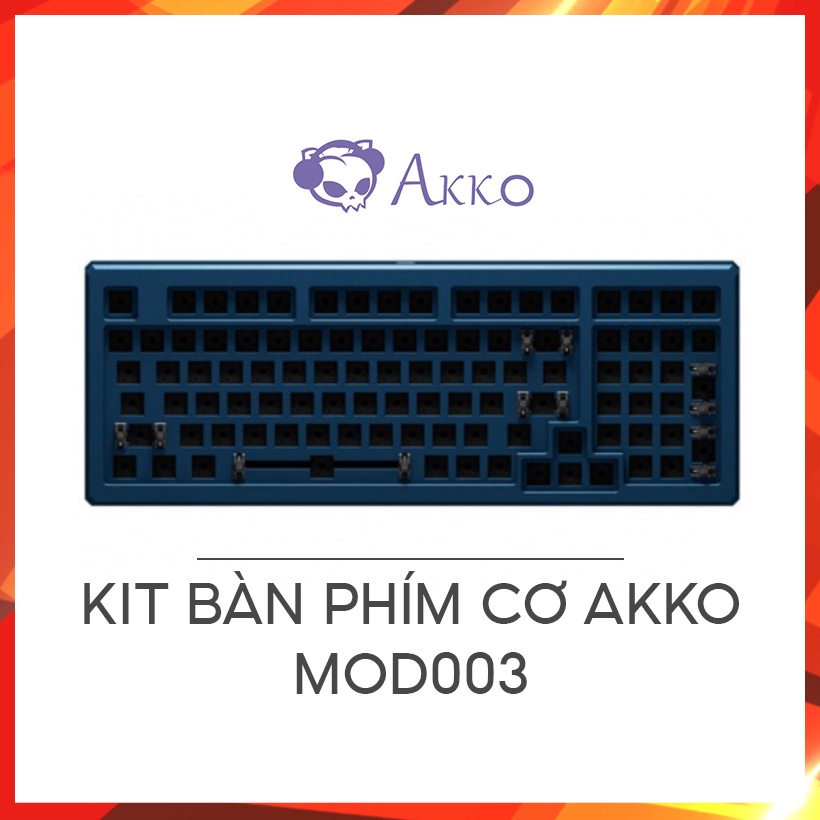 Kit Bàn Phím Cơ AKKO Designer Studio – MOD003 (Hotswap 5 Pin / RGB / Foam Tiêu Âm / Foam Đáy / Gasket Mount)