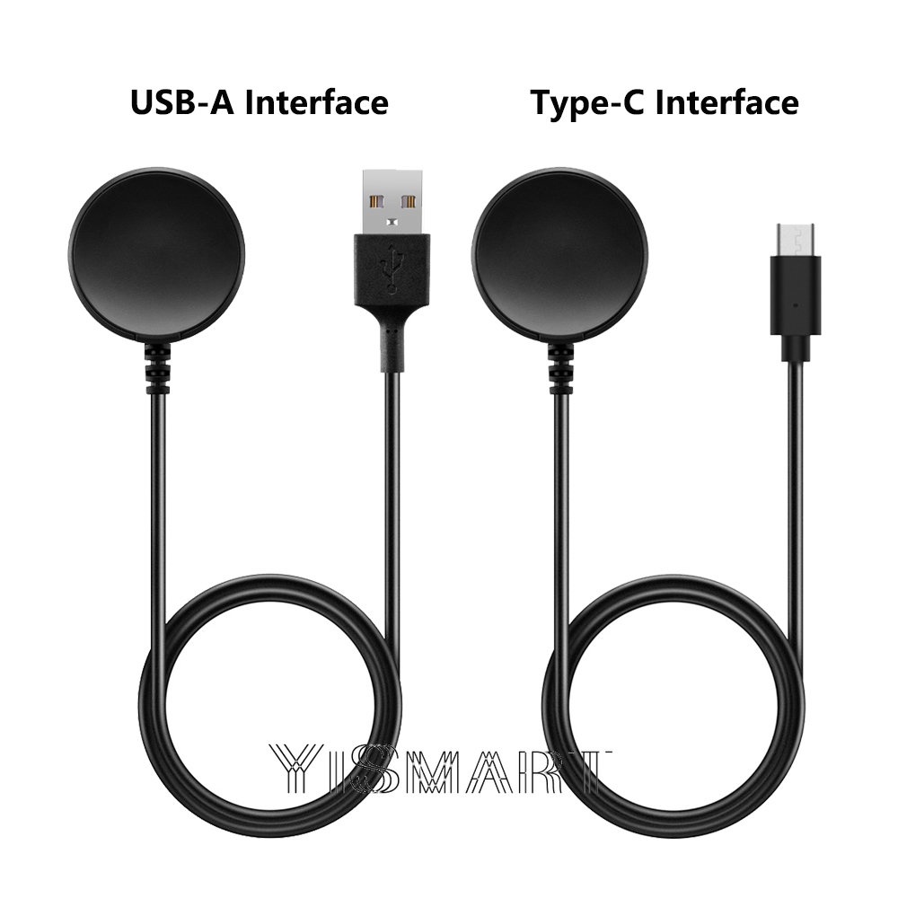 Đế Sạc Từ Tính 1M Cho Đồng Hồ Thông Minh Samsung Galaxy Watch 5 4 3 Pro Classic Active 2 Giá Đỡ