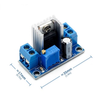 Mô đun hạ áp lm317 dc-dc 4.2-40v xuống 1.2-37v chất lượng