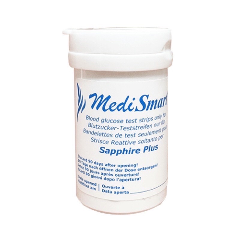 Que Thử Đường Huyết MEDISMART Sapphire date xa
