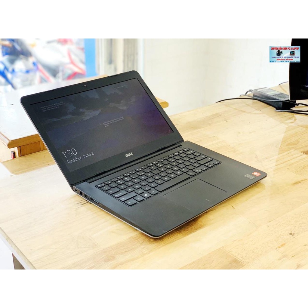 Laptop Déll ínspiron 5448 i7-5500U Ram 8G SSD 256GB Vga Rời 4G 14 inch Mỏng Đẹp
