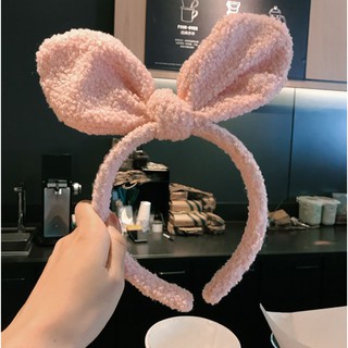 Băng Đô, Bờm Cài Tóc Mix Nơ Dày Dặn Cute