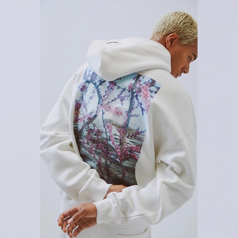 Áo nỉ tay dài in chữ Heat Sell FOG FEAR OF GOD ESSENTIALS Plus