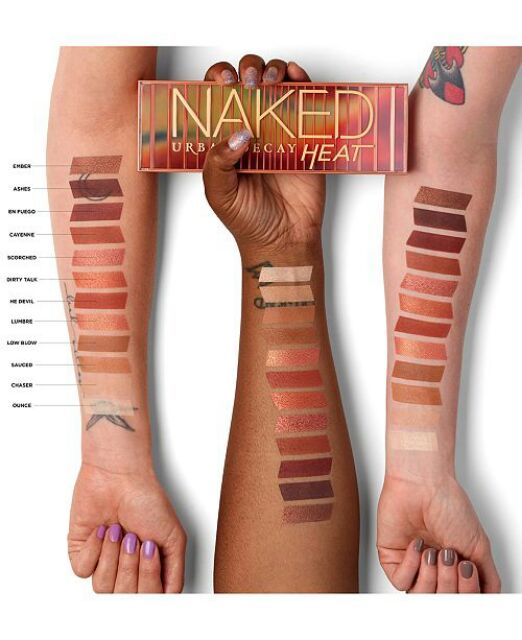 Bảng Mắt Urban Decay Naked Heat Palette / Naked Heat Petite