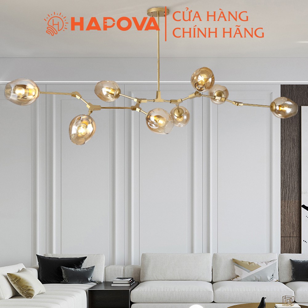 Đèn trang trí phòng khách, phòng ngủ HAPOVA ANATOLE 0801