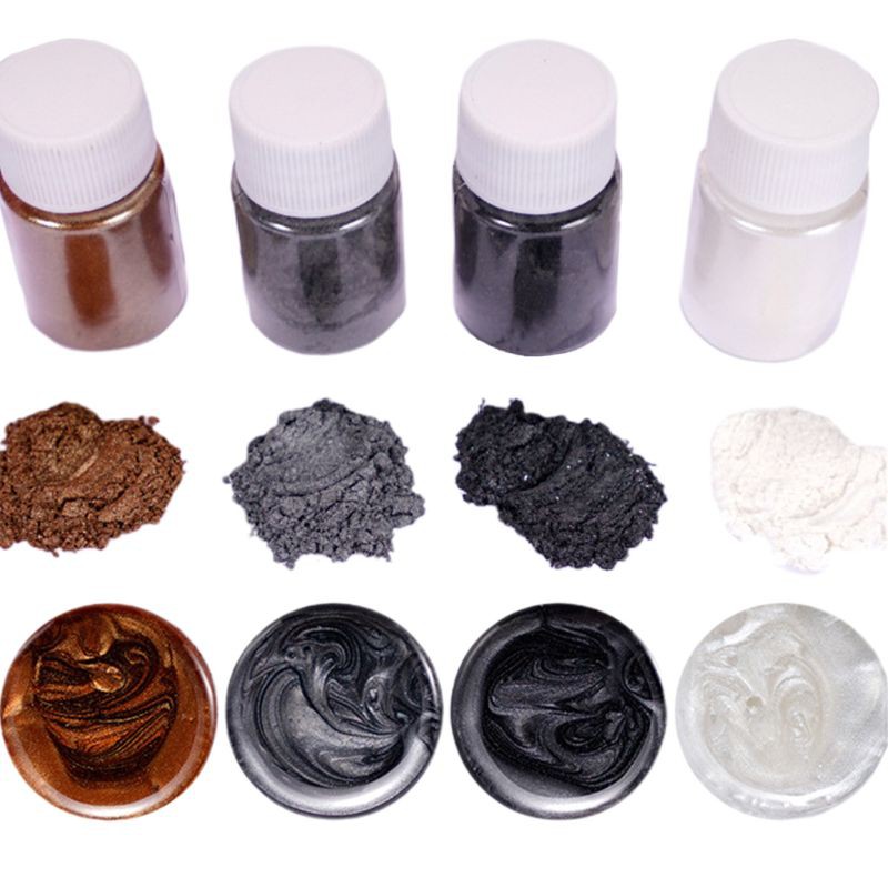 Set 4 Lọ Sơn Màu Dạ Quang Làm Trang Sức