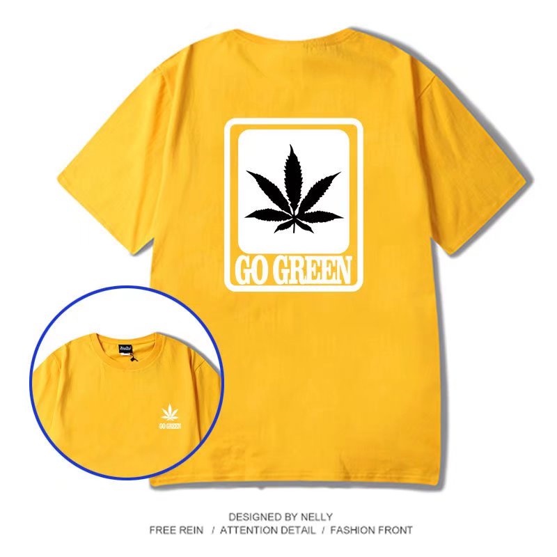 Áo Thun Tay Ngắn Cổ Tròn In Chữ Thời Trang Mùa Hè Dành Cho Nam Và Nữ Size M-8XL