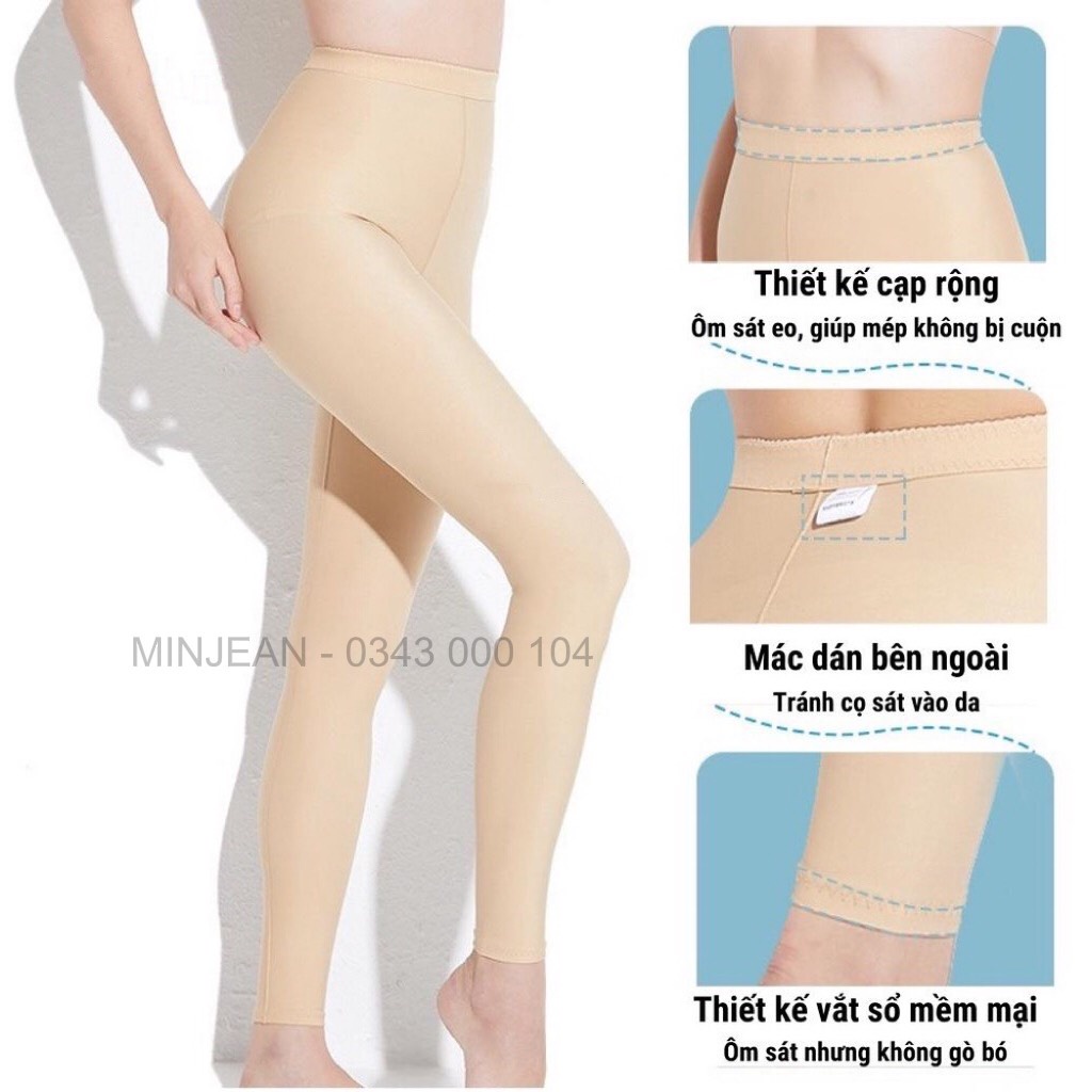 Quần Định Hình MINJEAN Q3 Giảm Mỡ Bụng Đùi Bắp Chân Sau Phẫu Thuật Hút Mỡ
