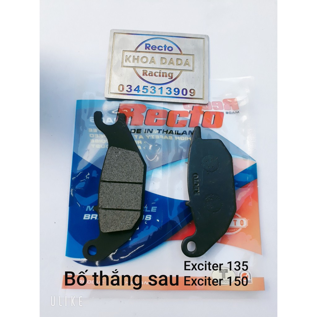 Bố thắng sau  Raider xăng cơ Recto, thái lan,