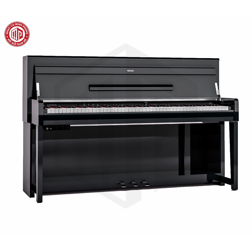 Đàn Piano điện cao cấp/ Home Digital Piano - Kzm Kurtzman K750  - Dáng Upright - Màu đen bóng - Hàng chính hãng