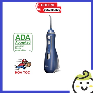 Tăm nước không dây Waterpik Cordless WP560 - Nhỏ gọn, chạy pin sạc, không cần cắm điện