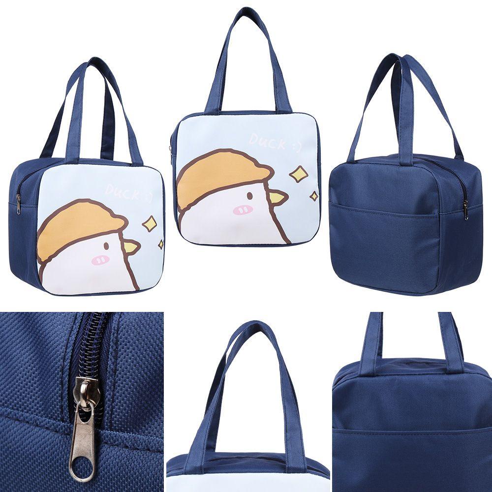 Túi Đựng Hộp Cơm Trưa Họa Tiết Hoạt Hình Dễ Thương MIHAN1