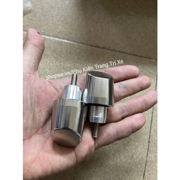 Gù Tay Lái Mẫu Xéo Inox Gắn Wave RS Funeo Exciter WINNER