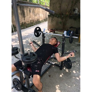 Giàn tập tạ đa năng 2017 ( chưa kèm tạ và đòn )