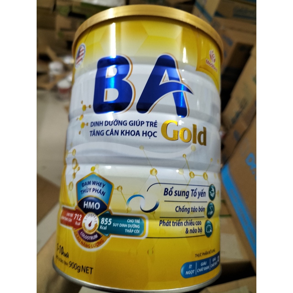 Sữa BA Gold - 900G Giúp Tăng Cân Chiều Cao Trí Não Tăng Miễn Dịch Tiêu Hóa Tốt - MẪU MỚI DATE MỚI suckhoegiadinhviet247
