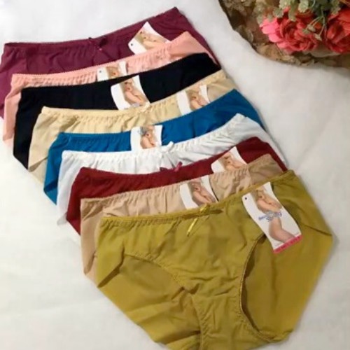 10 Quần lót spring trơn fom to 55-70kg - 5401 XXL