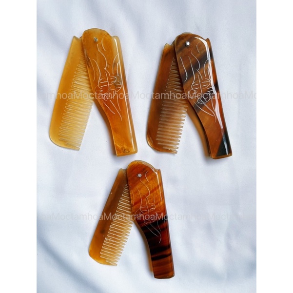 Lược Sừng Gấp Bỏ Túi Dành Cho Nam Tiện Dụng Giảm Gãy Rụng Tóc Giá Rẻ Tại Xưởng Mộc Tâm Hoa TPHCM